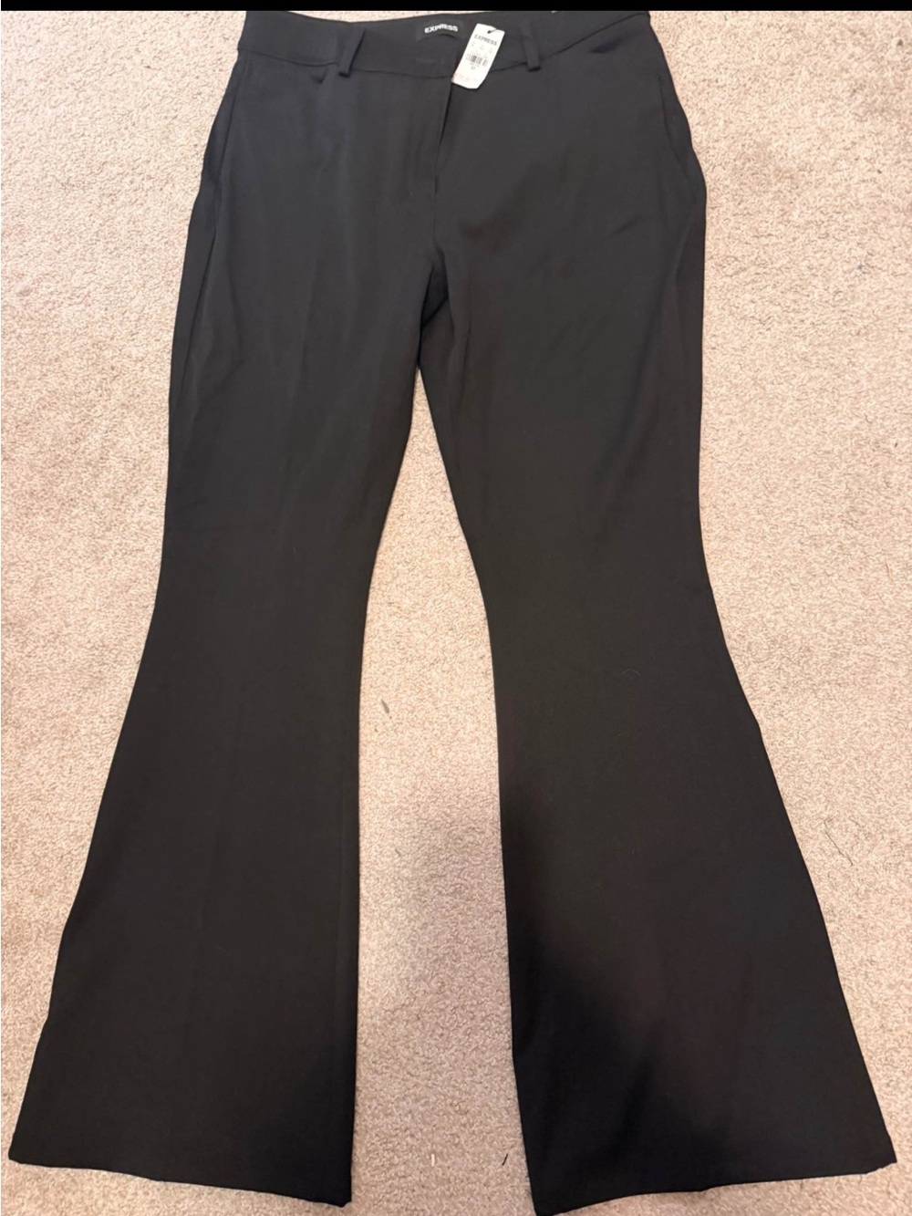Express Black Tailored Dress Pants